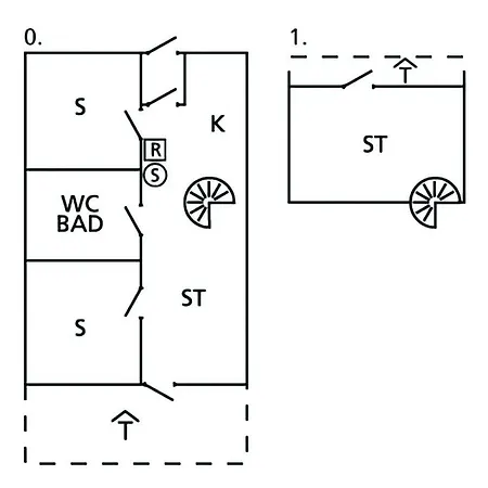 Apartmán 2 Bedroom Lovely In